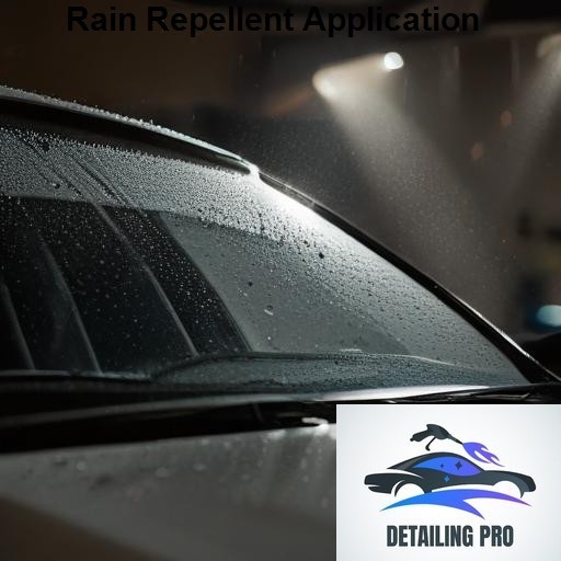 Mirror Finish Mobile Auto Detailing Rain Repellent Application