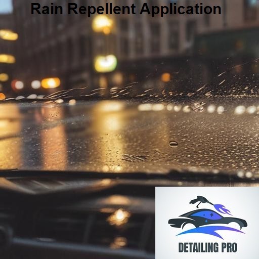 Mirror Finish Mobile Auto Detailing Rain Repellent Application